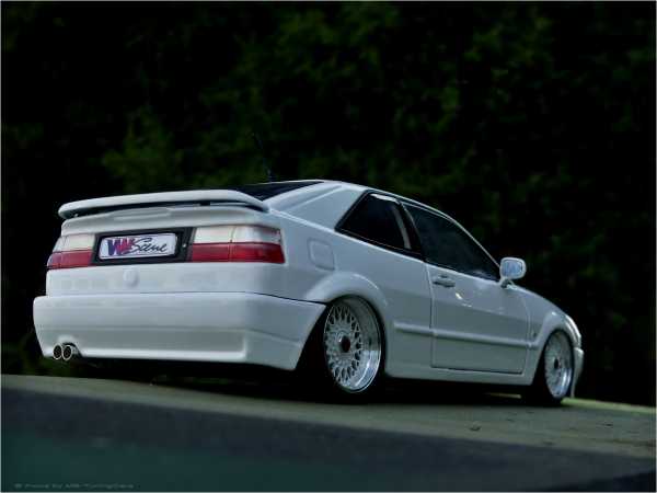 1:18 VW Corrado VR6 " Weiß-Edition "mit BBS RS Alufelgen inkl.OVP